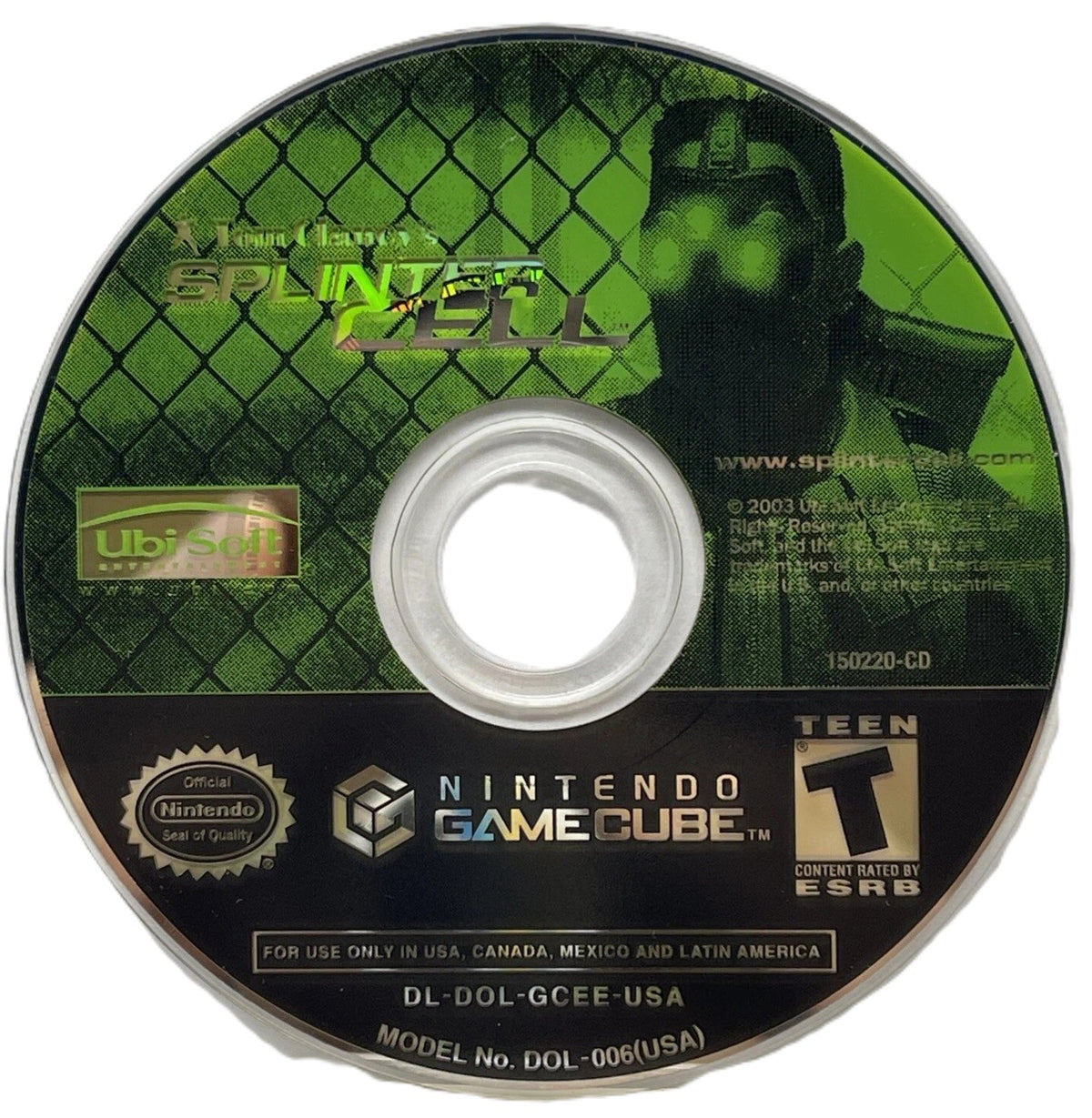 Tom Clancy's Splinter Cell GameCube - Video Game - Used - CaveGamers - Image 3