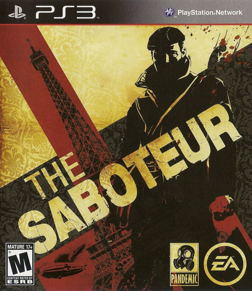 The Saboteur PS3 - Video Game - Used - CaveGamers