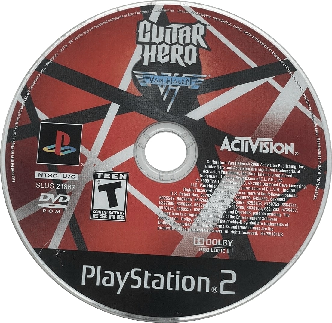 Guitar Hero: Van Halen PS2 - Video Game - Used - CaveGamers - Image 3