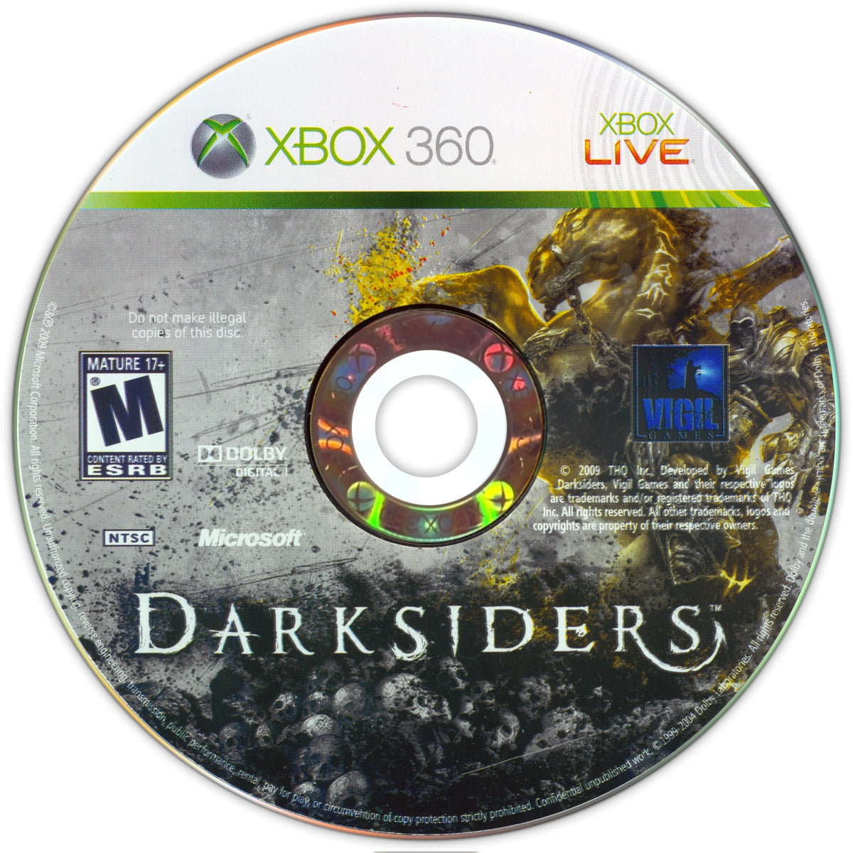 Darksiders Xbox 360 - Video Game - Used - CaveGamers - Image 3