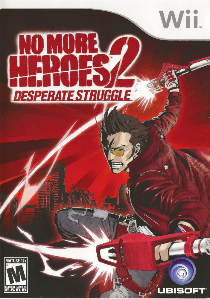 No More Heroes 2: Desperate Struggle Wii - Video Game - Used - CaveGamers