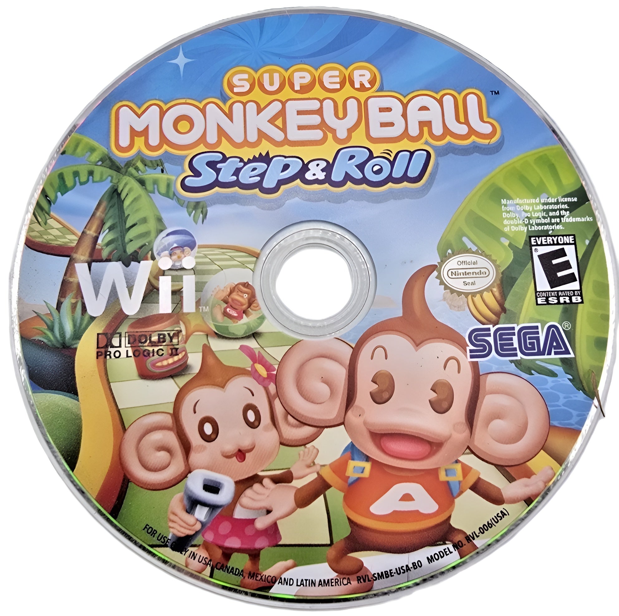 Super Monkey Ball: Step & Roll Wii - Video Game - Used - CaveGamers - Image 3