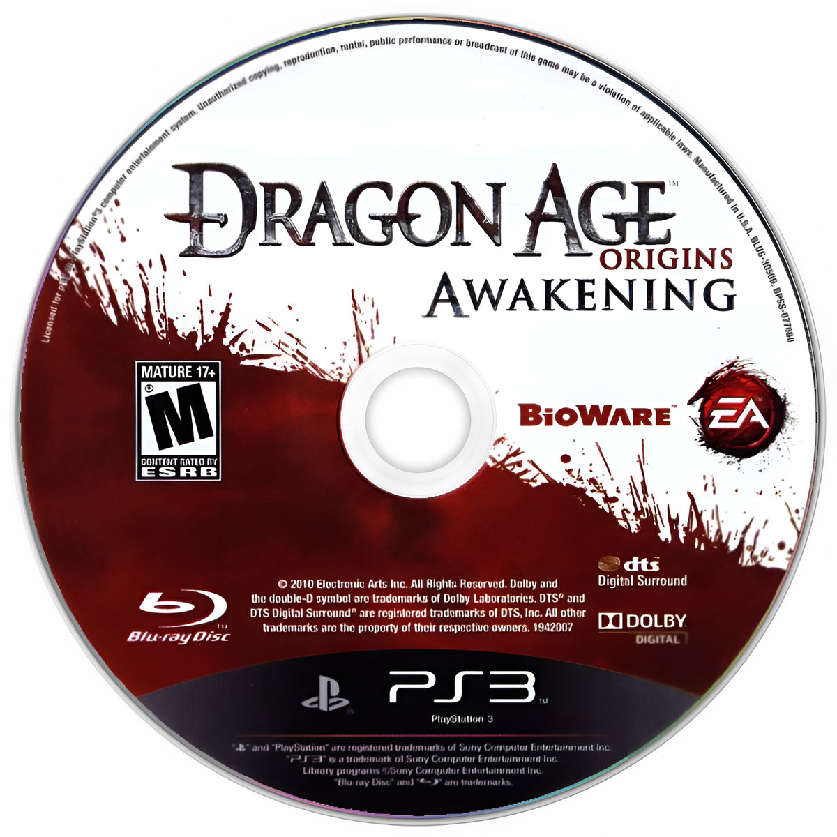 Dragon Age: Origins Awakening Expansion PS3 - Video Game - Used - CaveGamers - Image 3