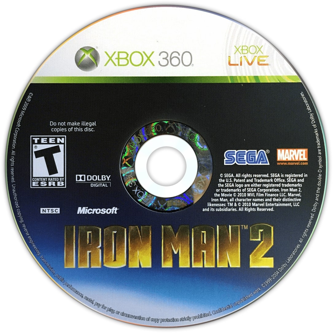 Iron Man 2 Xbox 360 - Video Game - Used - CaveGamers - Image 3