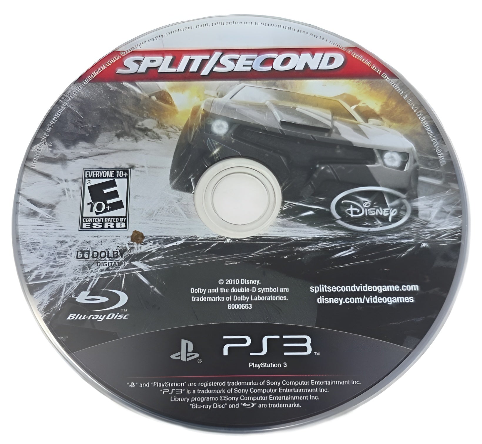 Split/Second PS3 - Video Game - Used - CaveGamers - Image 3