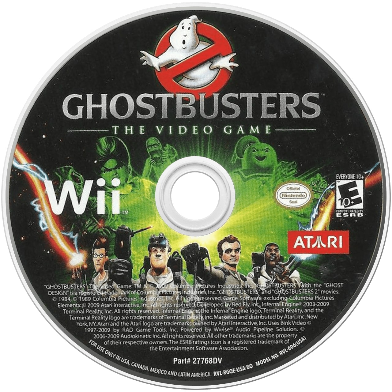 Ghostbusters: The Video Game Wii - Video Game - Used - CaveGamers - Image 3