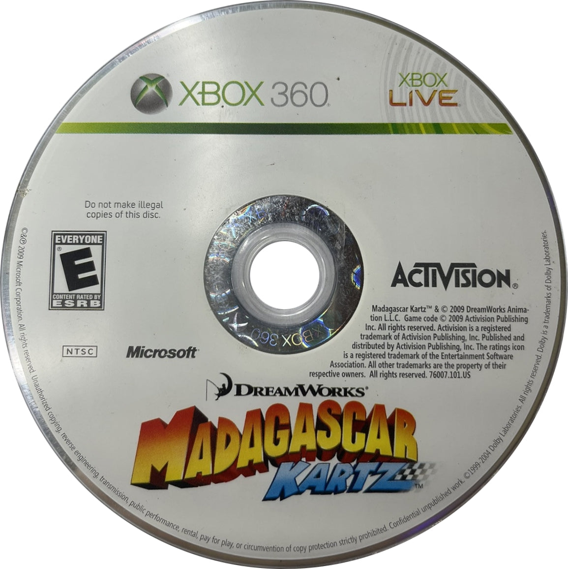 Madagascar Kartz Xbox 360 - Video Game - Used - CaveGamers - Image 2