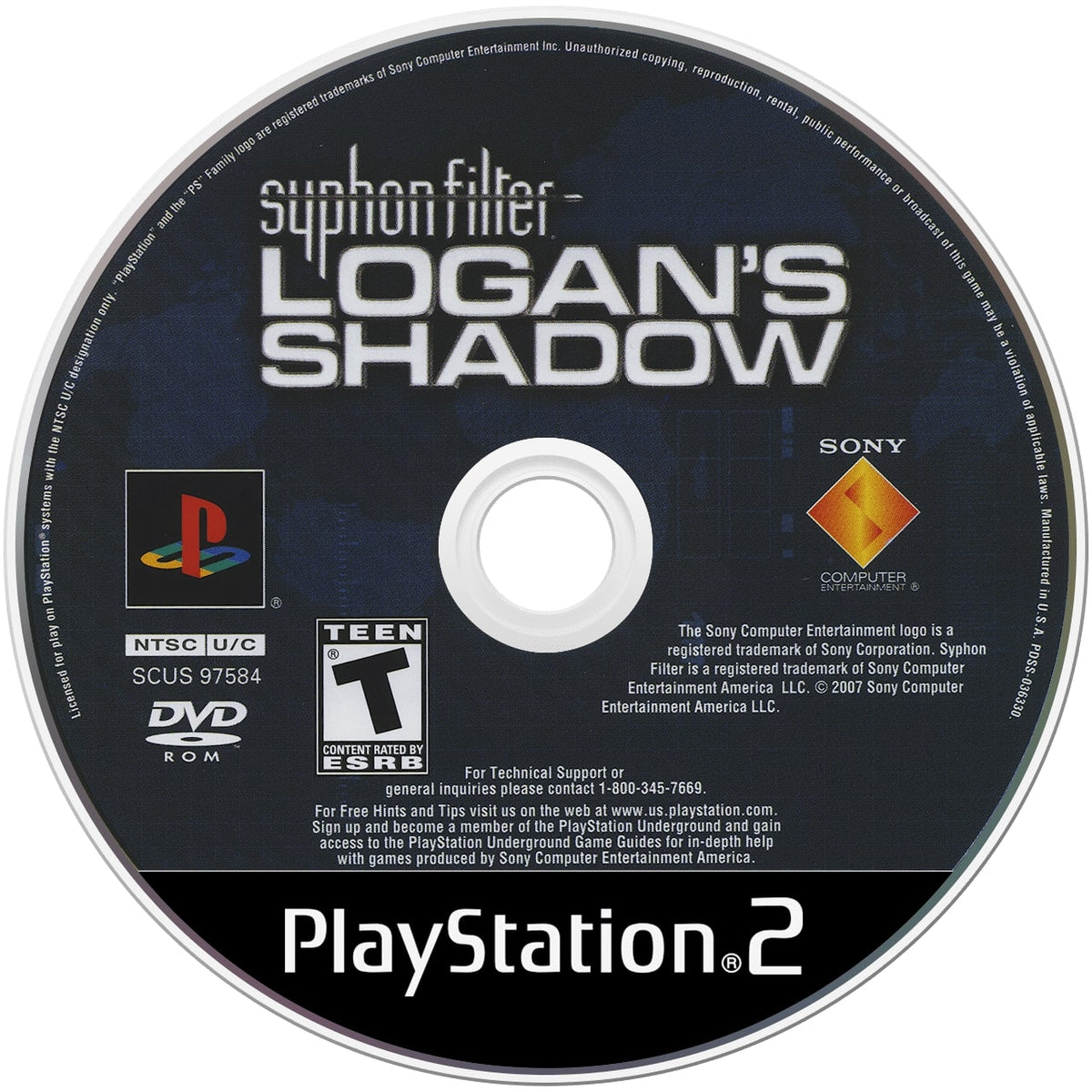 Syphon Filter Logan's Shadow PS2 - Video Game - Used - CaveGamers - Image 3