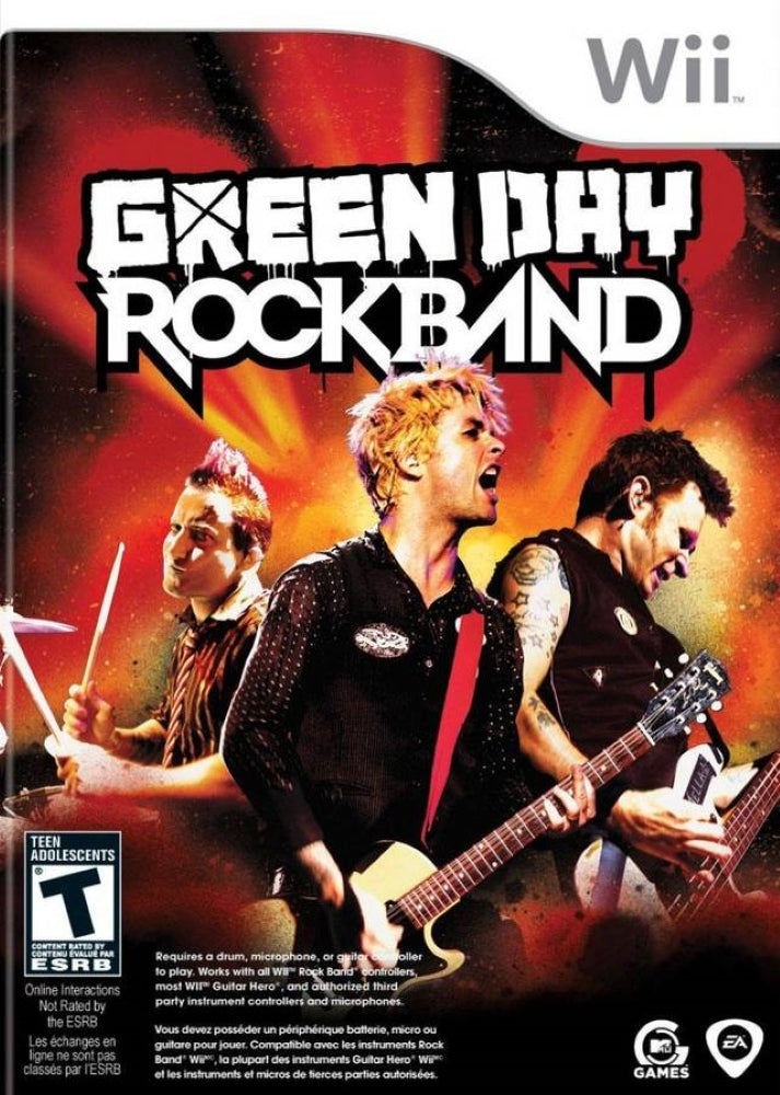Green Day: Rock Band Wii - Video Game - Used - CaveGamers