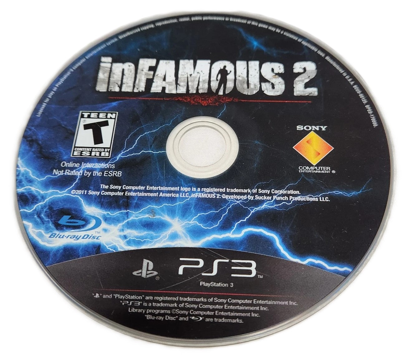 Infamous 2 PS3 - Video Game - Used - CaveGamers - Image 3