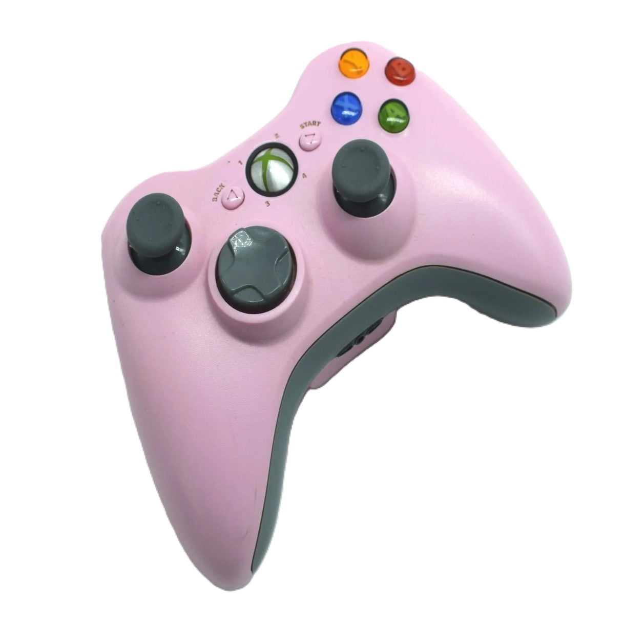 Xbox 360 Wireless Controller - Pink - Video Game Accessory - Used - CaveGamers