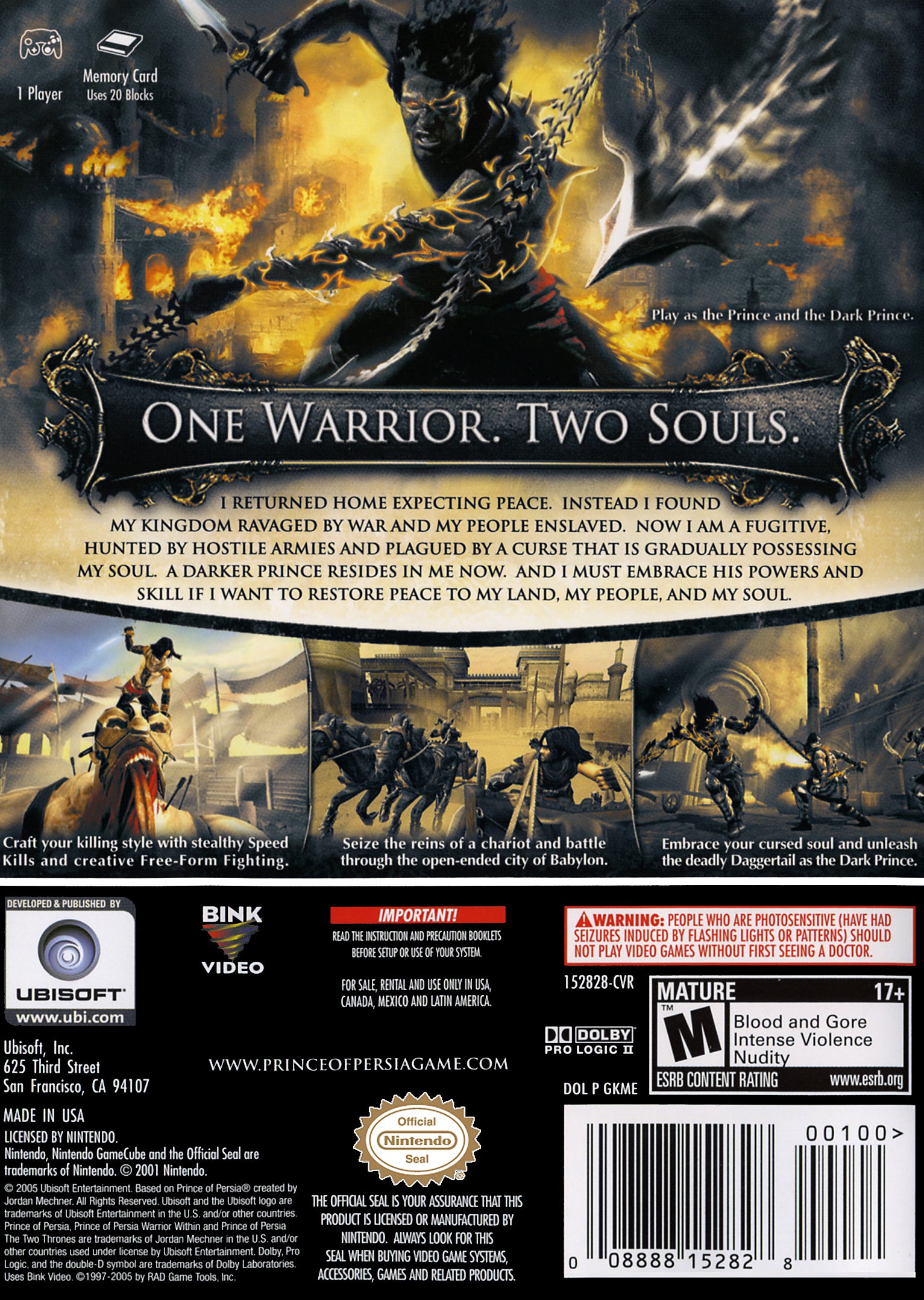 Prince of Persia The Two Thrones