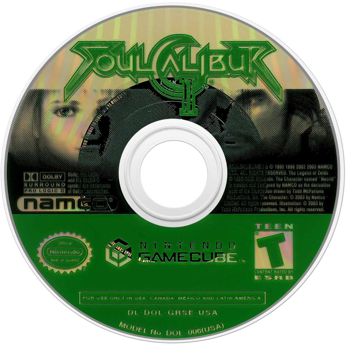 Soul Calibur II GameCube - Video Game - Used - CaveGamers - Image 3
