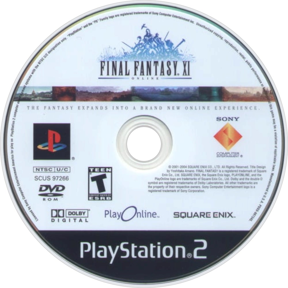 Final Fantasy XI Online PS2 - Video Game - Used - CaveGamers - Image 3