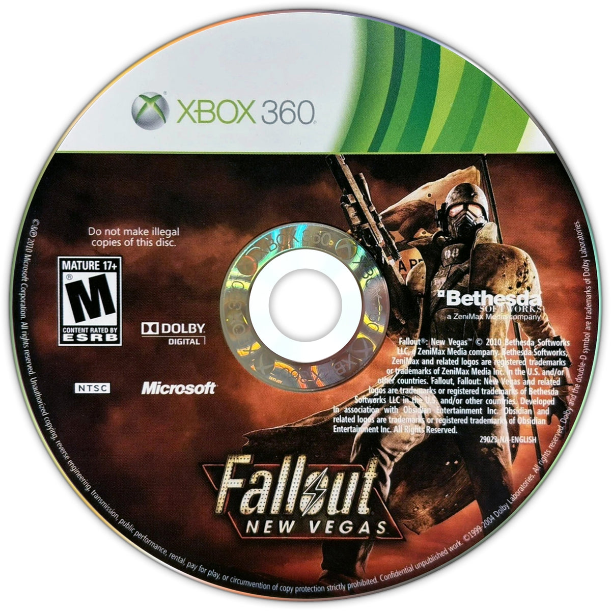 Fallout: New Vegas Xbox 360 - Video Game - Used - CaveGamers - Image 3