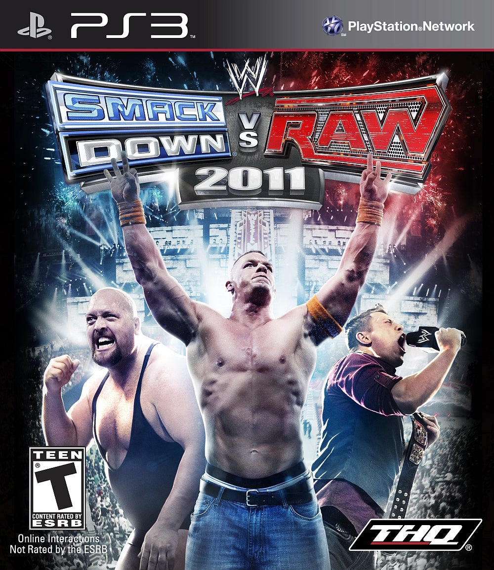 WWE Smackdown vs. Raw 2011 PS3 - Video Game - Used - CaveGamers