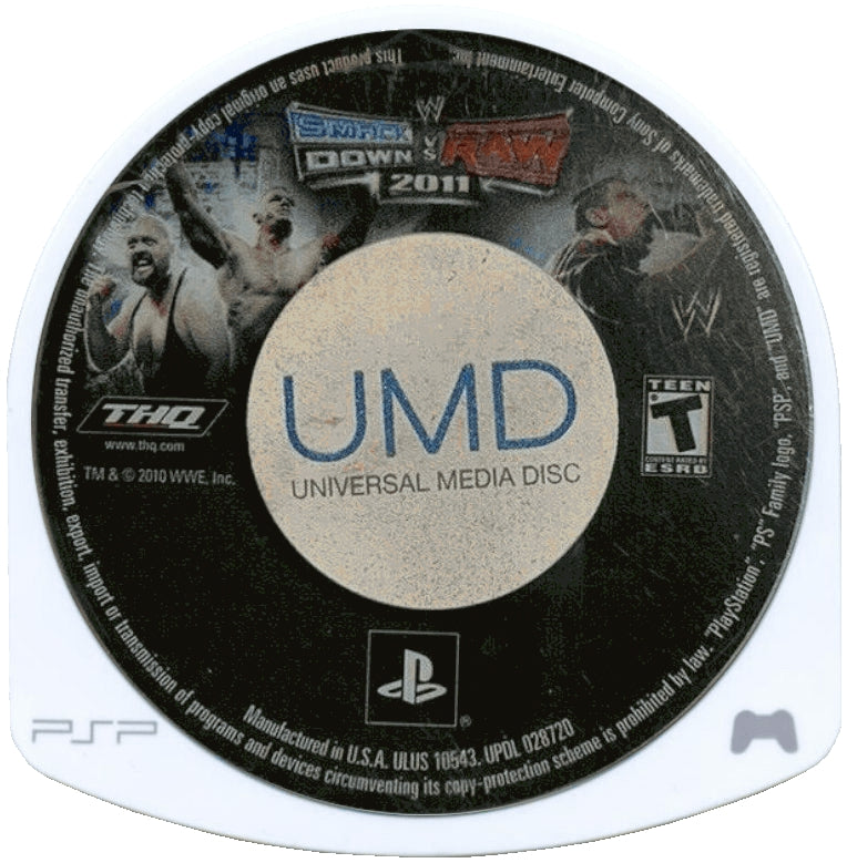 WWE SmackDown vs. Raw 2011 PSP - Video Game - Used - CaveGamers - Image 2