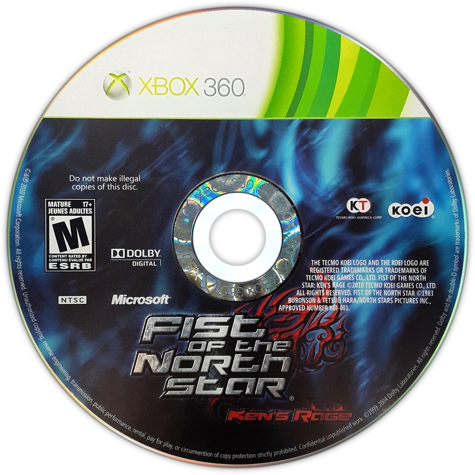 Fist of the North Star: Ken's Rage Xbox 360 - Video Game - Used - CaveGamers - Image 3