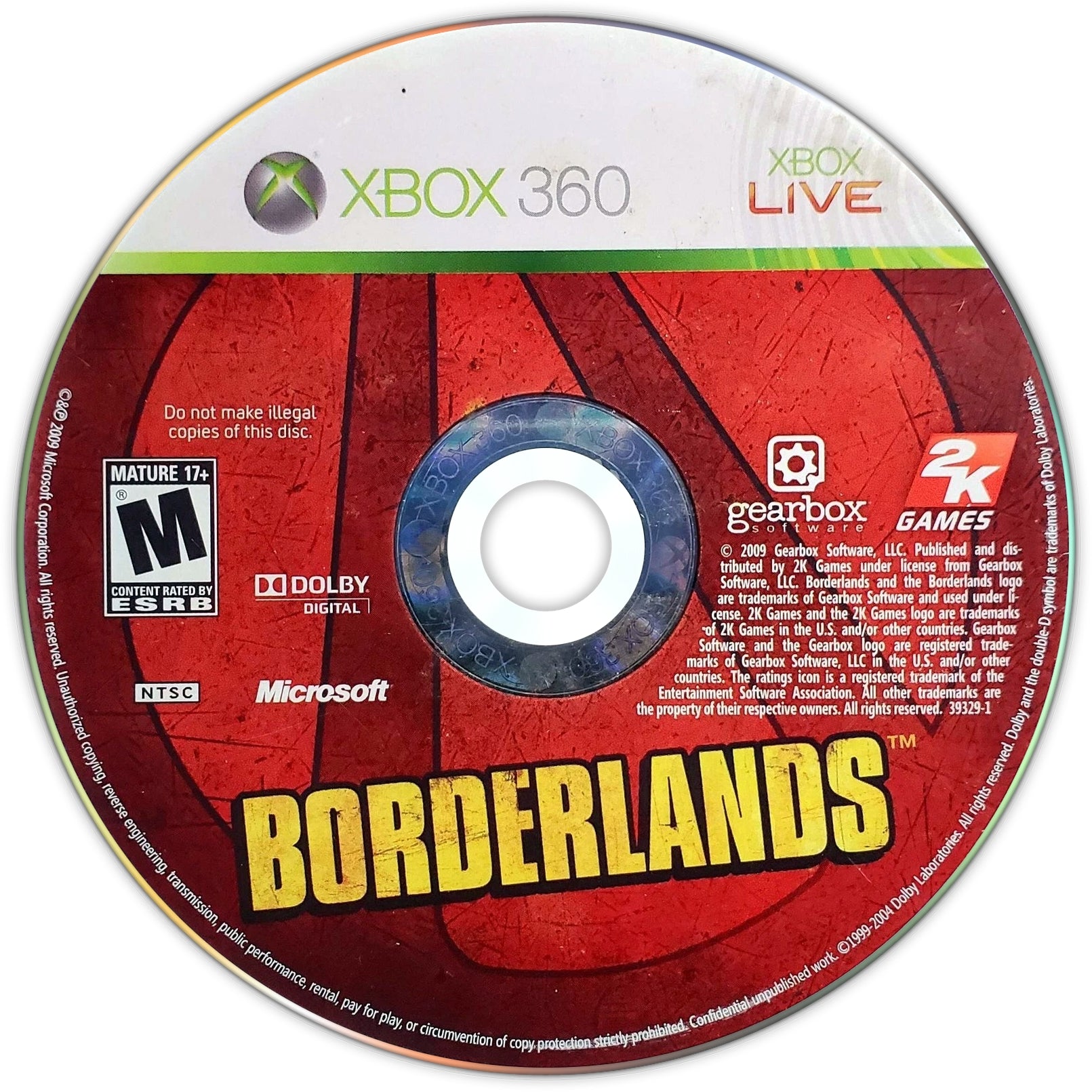 Borderlands Xbox 360 - Video Game - Used - CaveGamers - Image 3