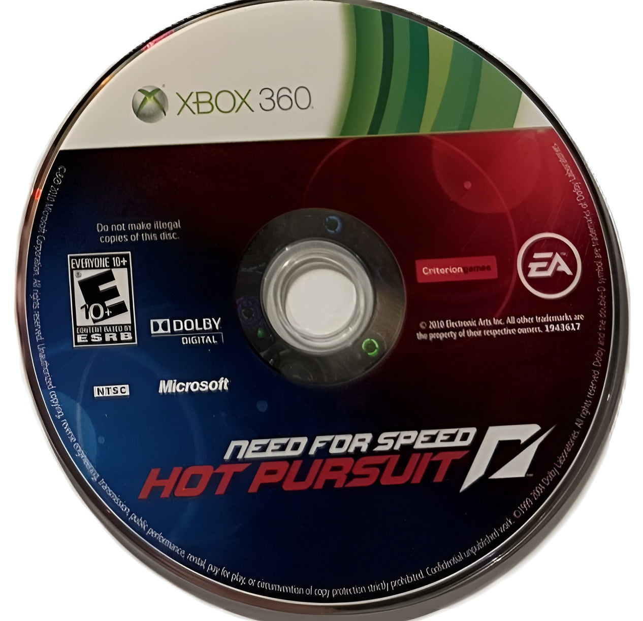 Need For Speed: Hot Pursuit Xbox 360 - Video Game - Used - CaveGamers - Image 3