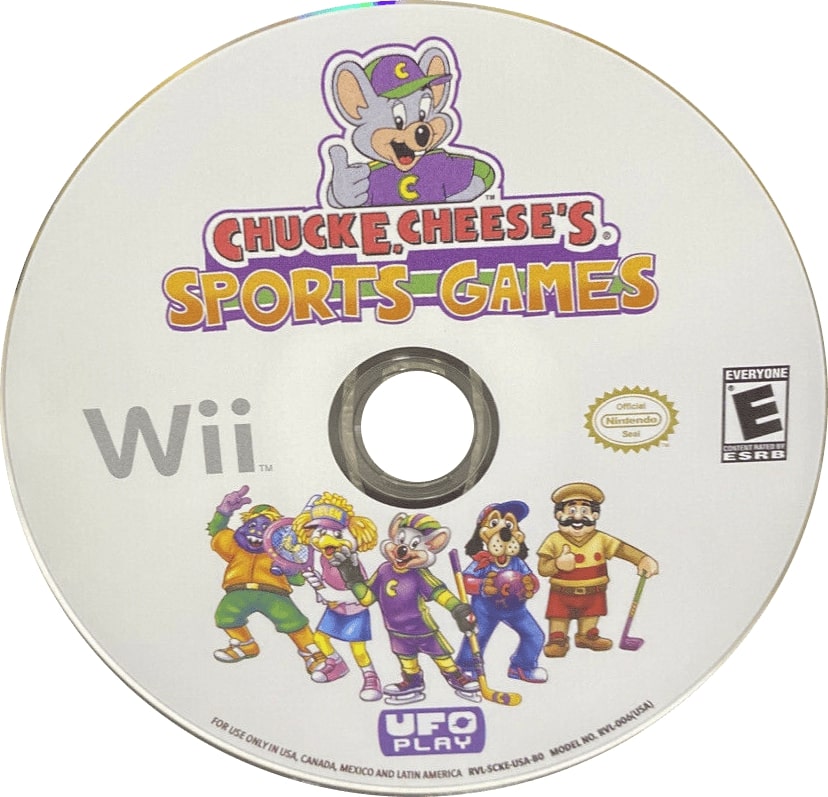 Chuck E. Cheese's Sports Games Wii - Video Game - Used - CaveGamers - Image 3