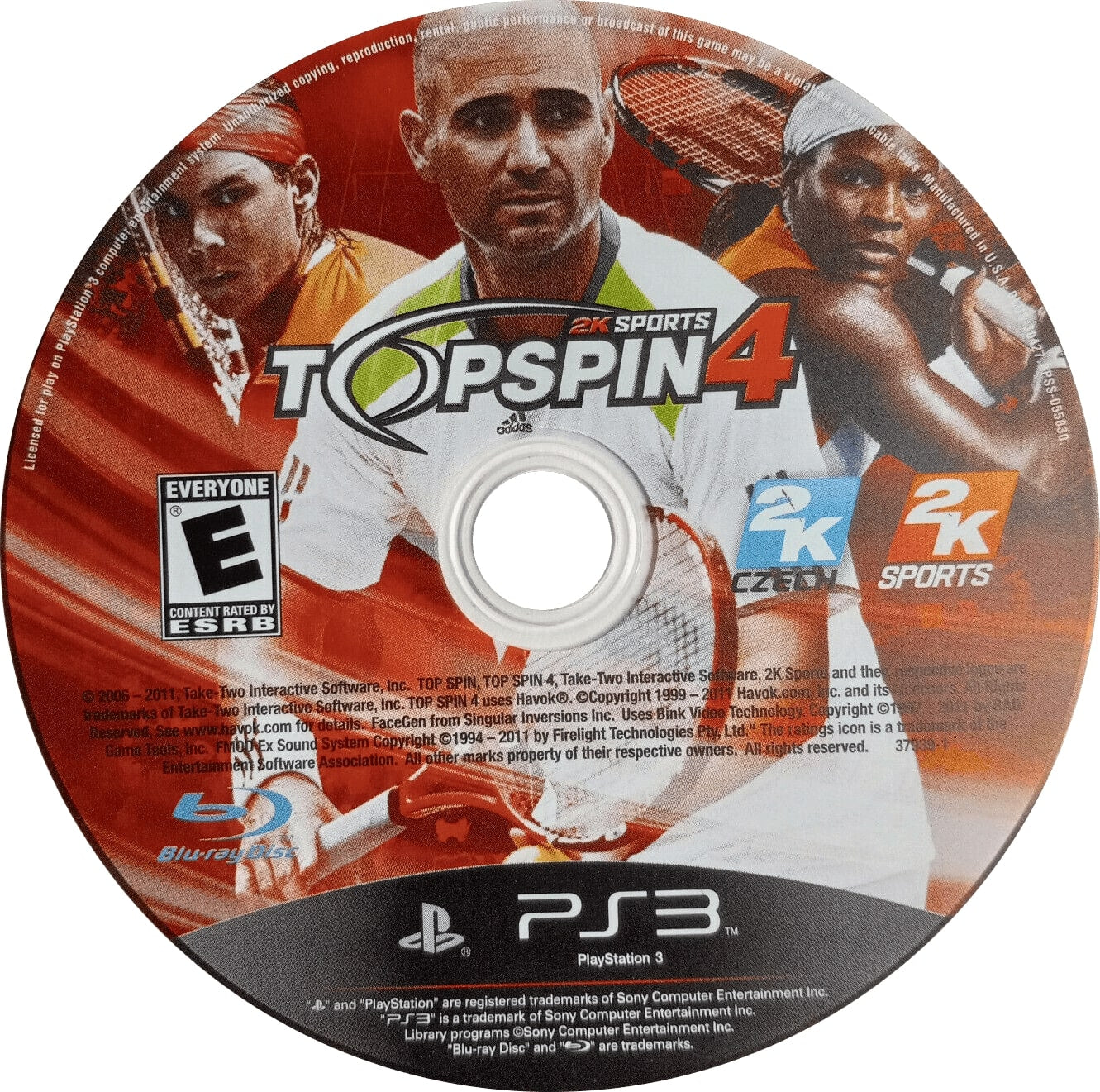 Top Spin 4 PS3 - Video Game - Used - CaveGamers - Image 3