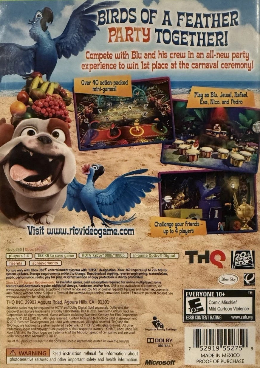 Rio Xbox 360 - Video Game - Used - CaveGamers - Image 2