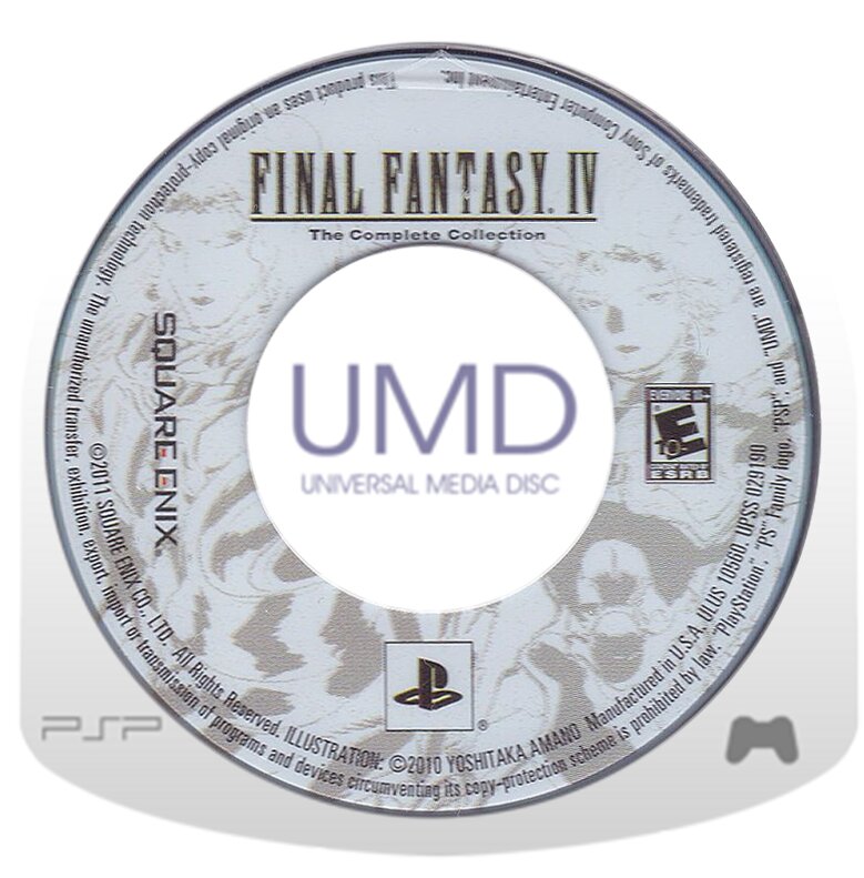 Final Fantasy IV PSP - Video Game - Used - CaveGamers - Image 3