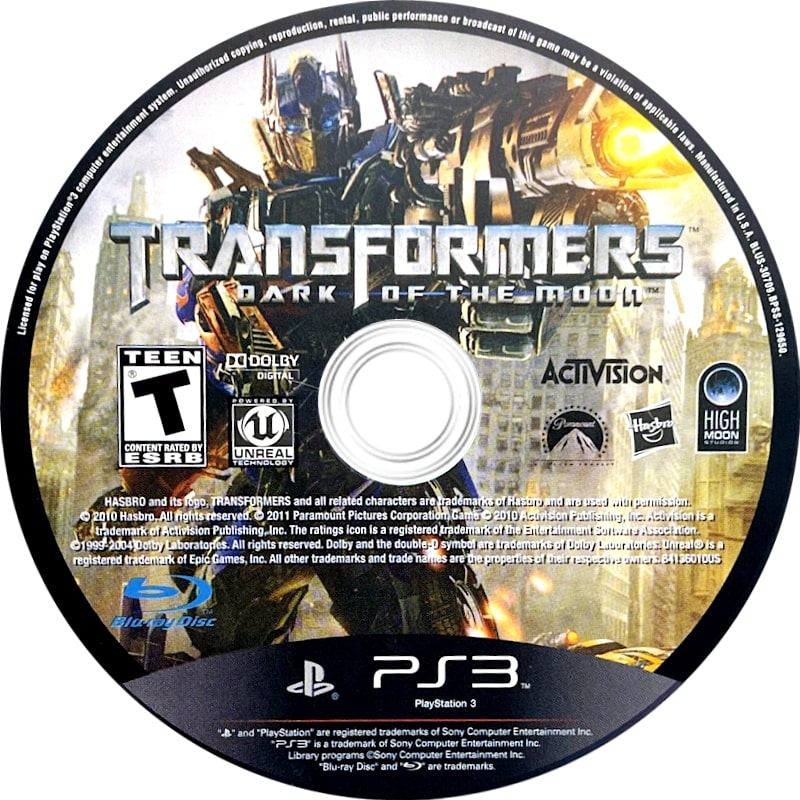 Transformers: Dark of the Moon PS3 - Video Game - Used - CaveGamers - Image 3