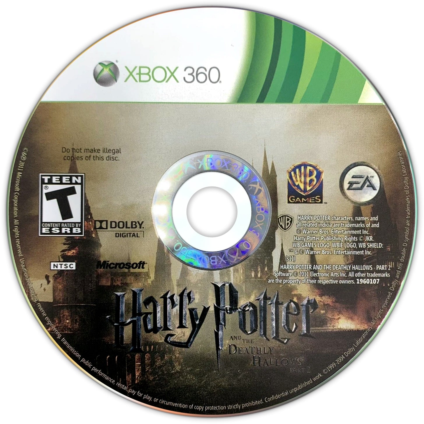 Harry Potter and the Deathly Hallows Part 2 Xbox 360 - Video Game - Used - CaveGamers - Image 3