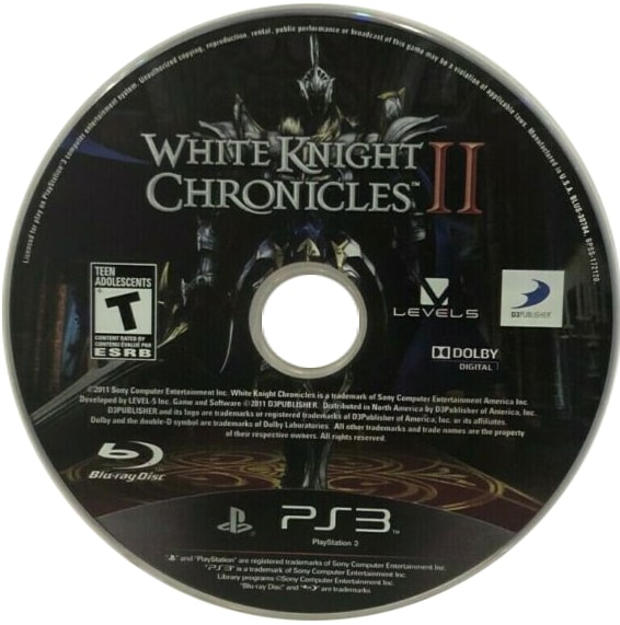 White Knight Chronicles II PS3 - Video Game - Used - CaveGamers - Image 3