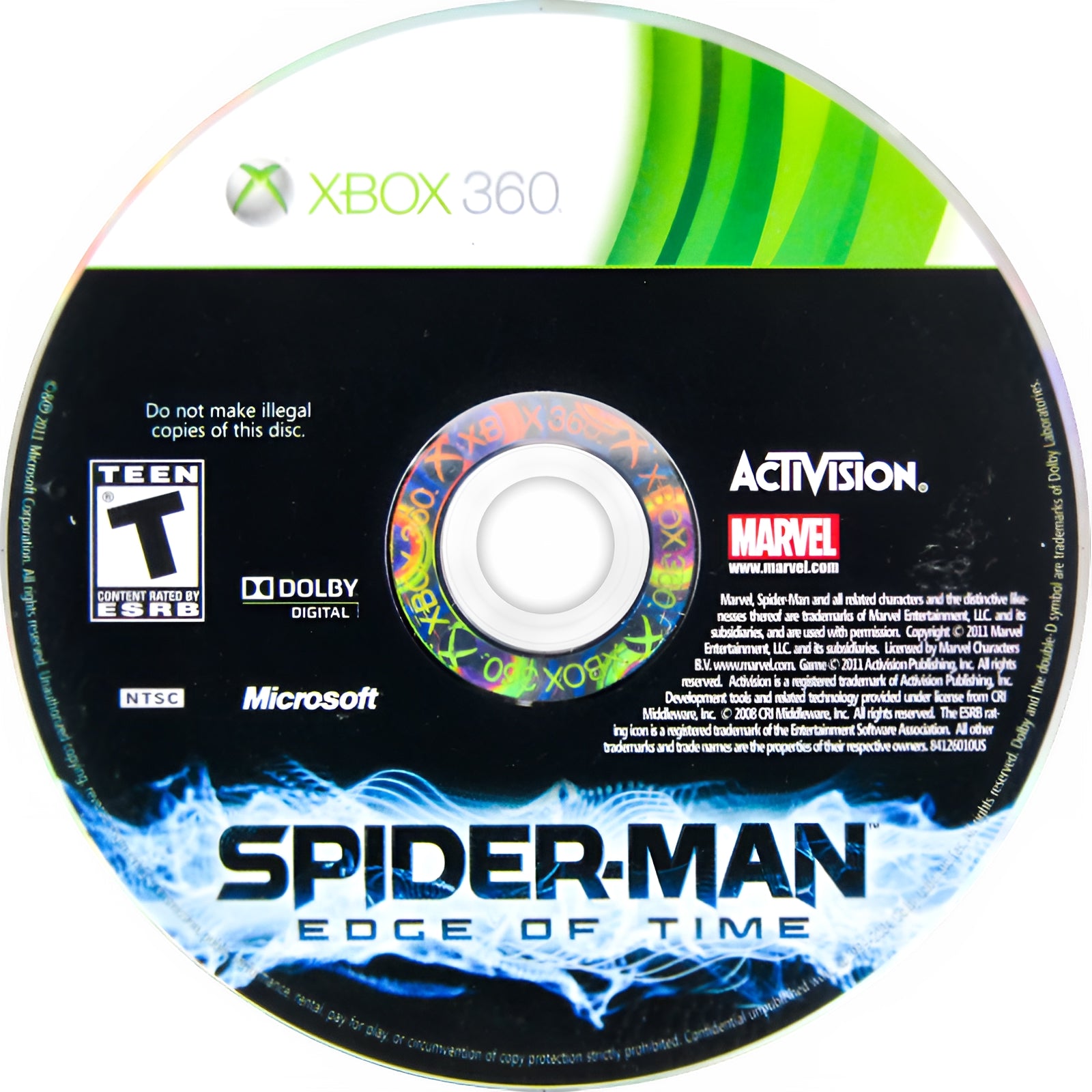 Spiderman: Xbox 360 - Video Game - Used - CaveGamers - Image 3