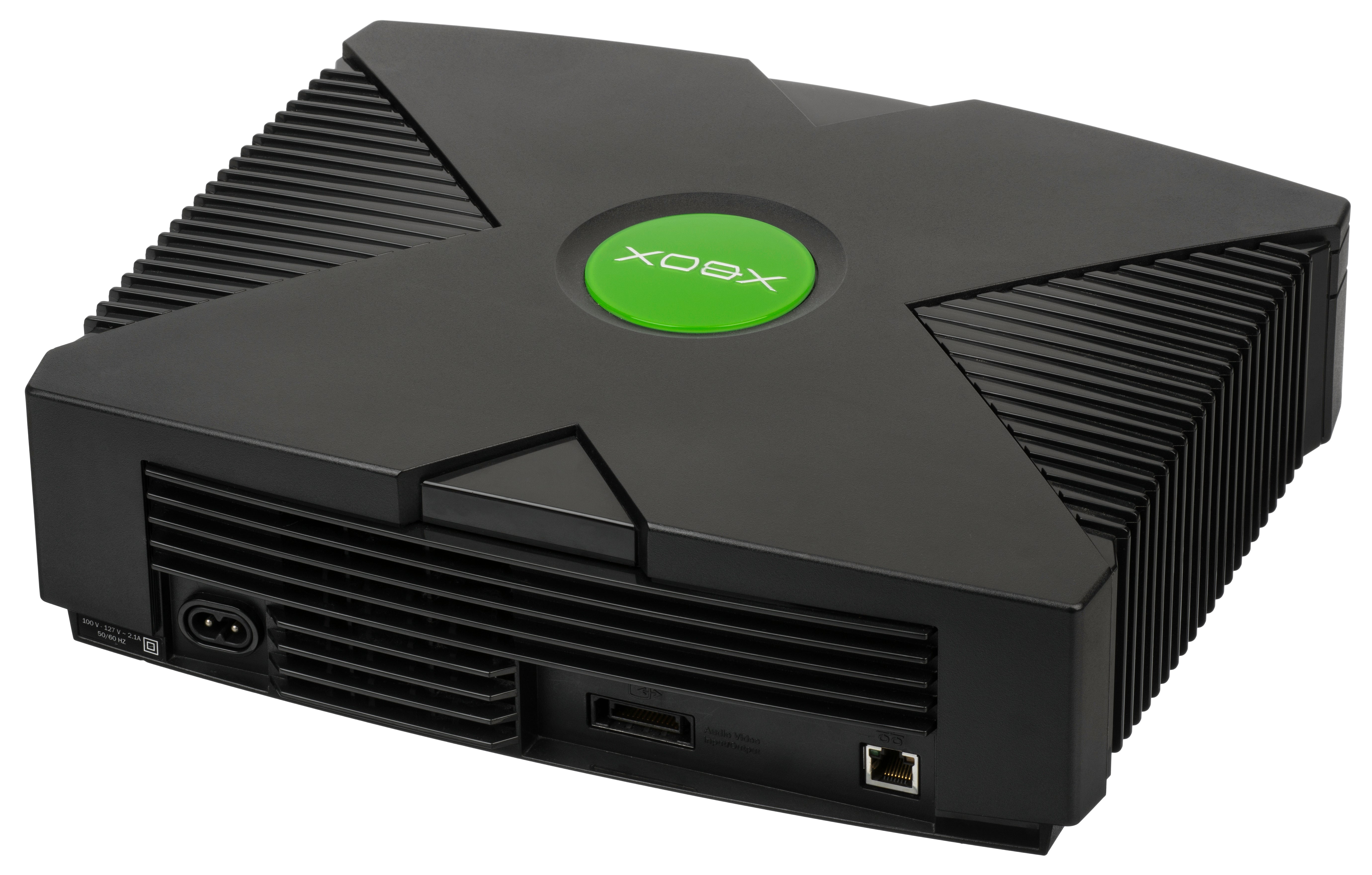 Original Xbox Console - Black - Video Game System - Used - CaveGamers - Image 2
