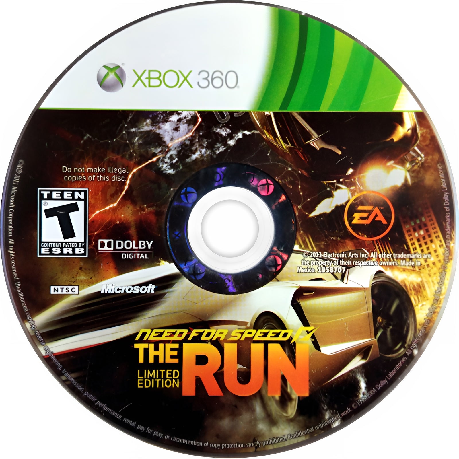 Need For Speed: The Run Xbox 360 - Video Game - Used - CaveGamers - Image 3