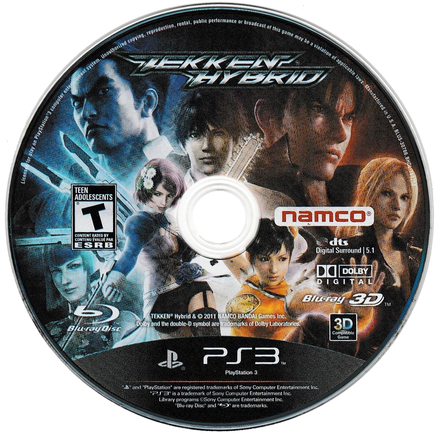 Tekken Hybrid PS3 - Video Game - Used - CaveGamers - Image 3