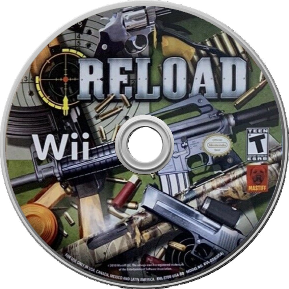 Reload Target Down Wii - Video Game - Used - CaveGamers - Image 3