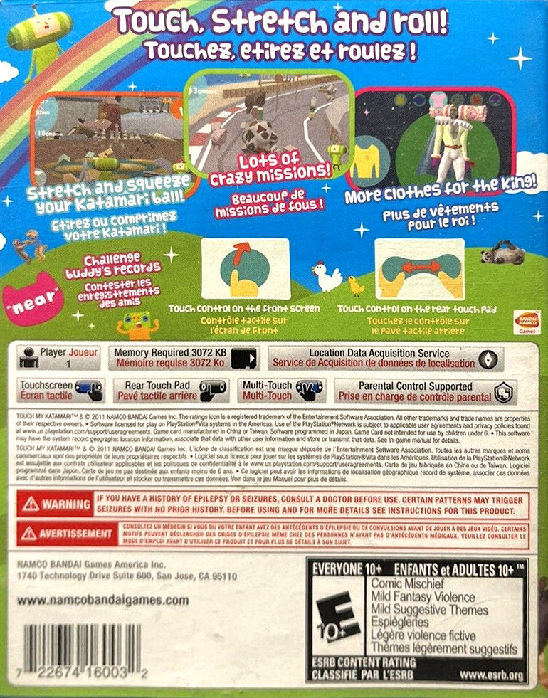 Touch My Katamari PSV - Video Game - Used - CaveGamers - Image 2