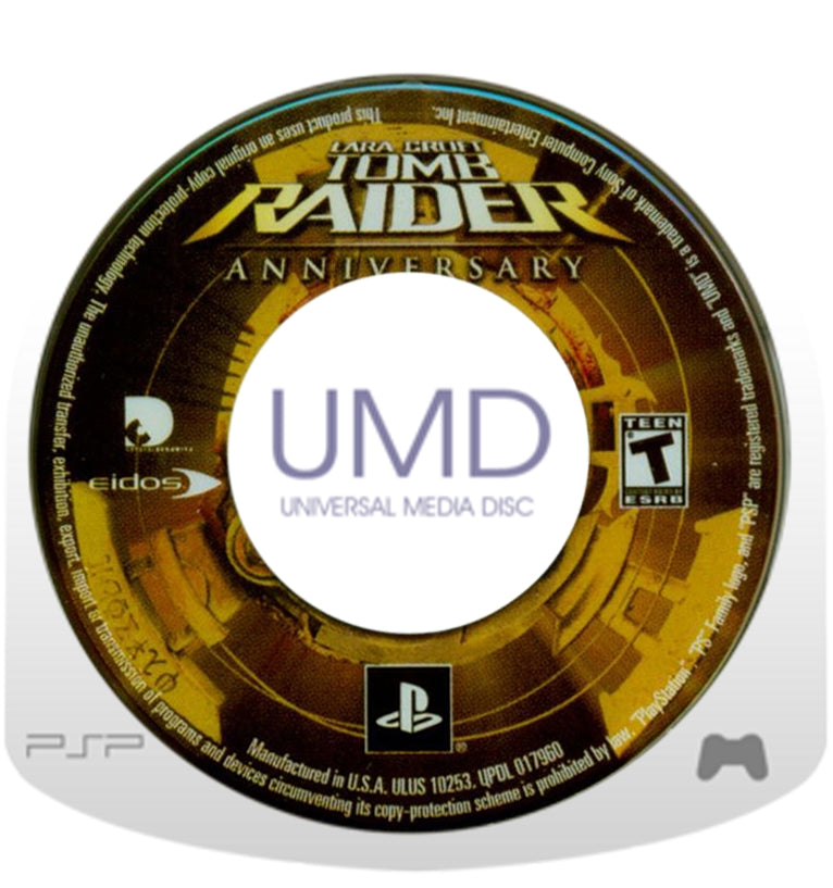 Tomb Raider Anniversary PSP - Video Game - Used - CaveGamers - Image 3