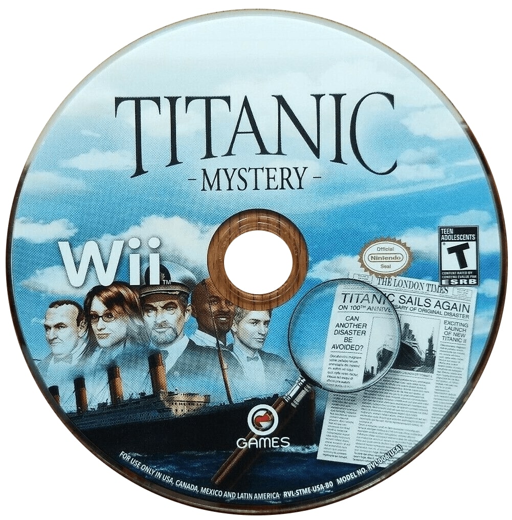 Titanic Mystery Wii - Video Game - Used - CaveGamers - Image 3