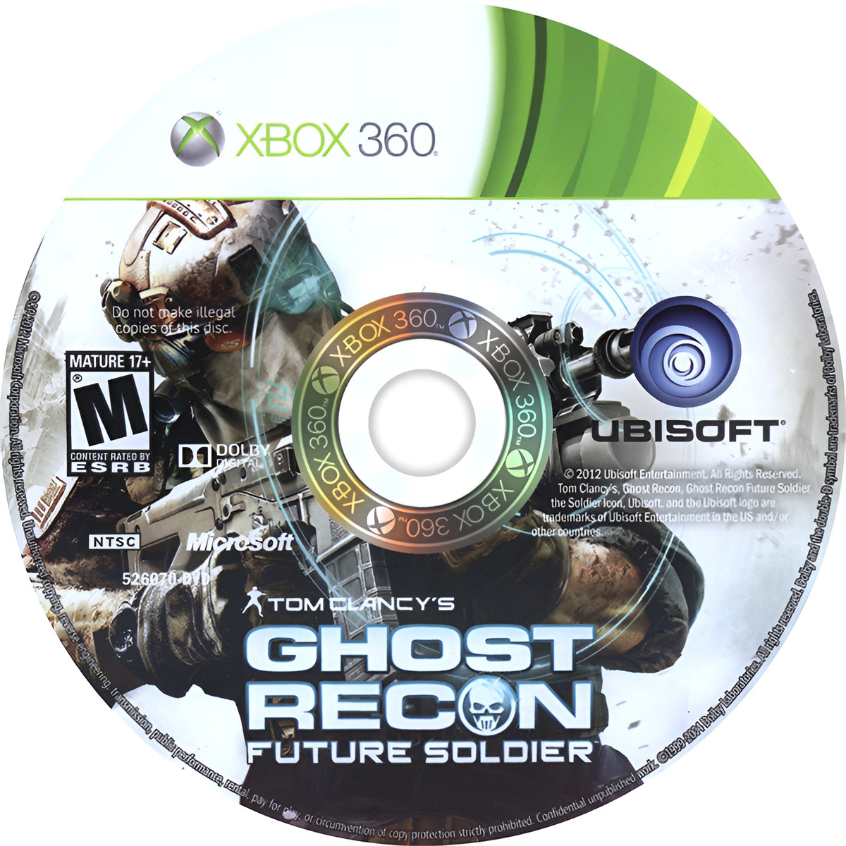 Ghost Recon: Future Soldier Xbox 360 - Video Game - Used - CaveGamers - Image 3