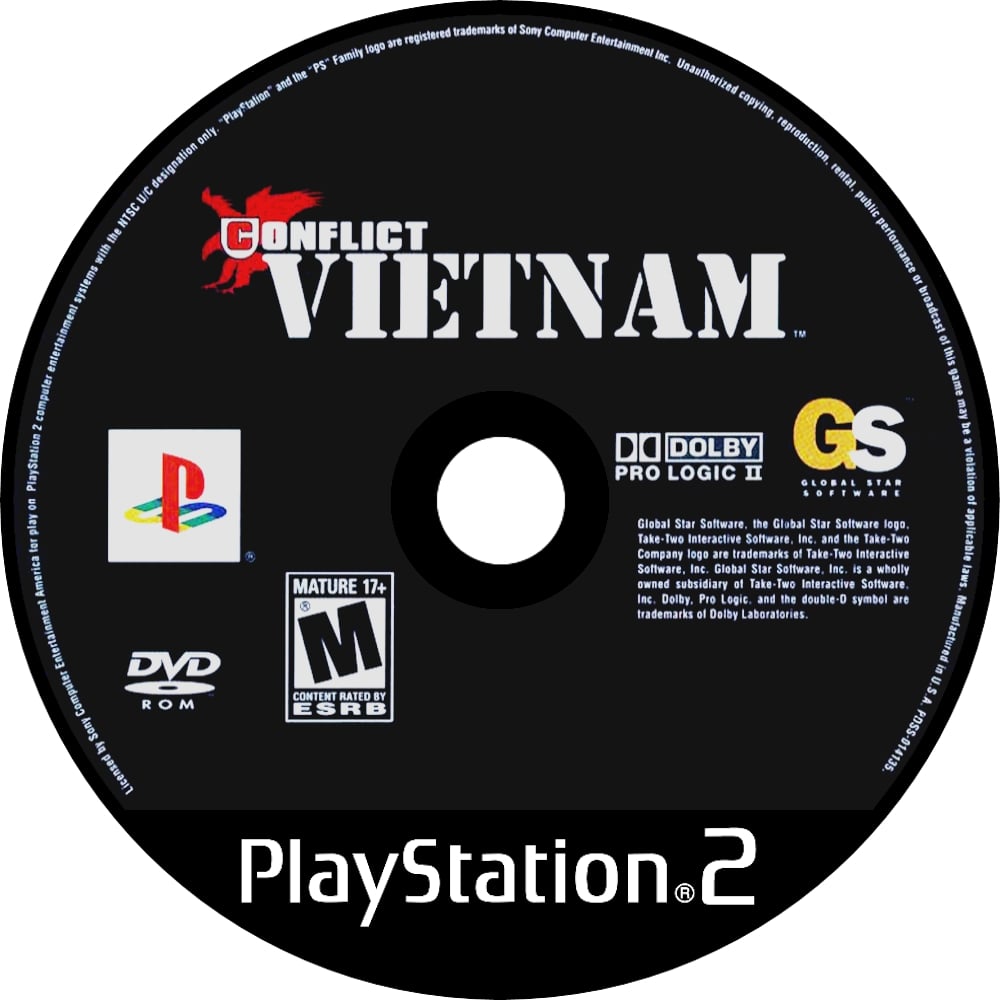 Conflict: Vietnam PS2 - Video Game - Used - CaveGamers - Image 3