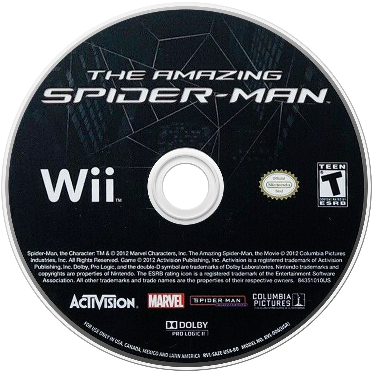 The Amazing Spider-Man Wii - Video Game - Used - CaveGamers - Image 3