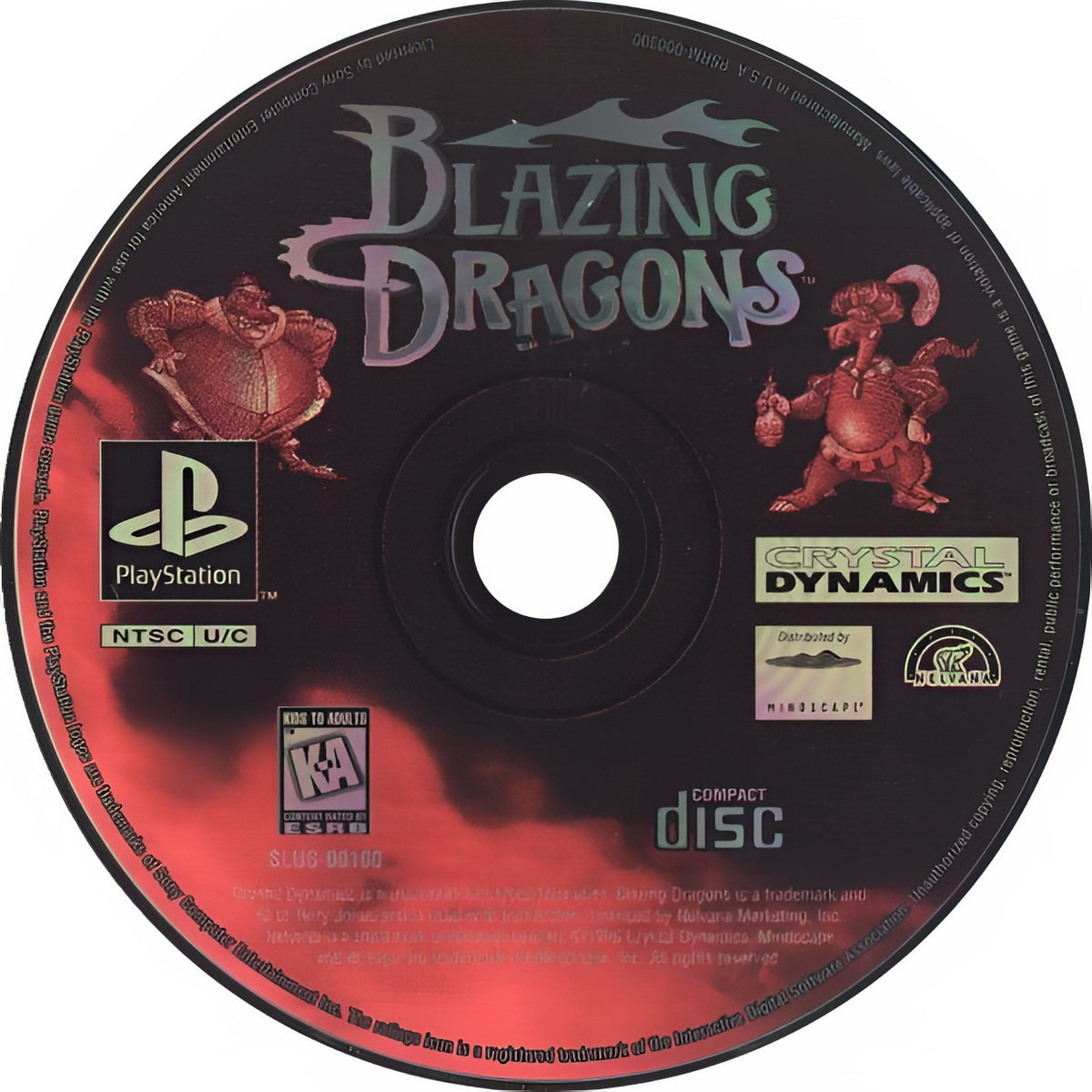 Blazing Dragons Playstation - Video Game - Used - CaveGamers - Image 3