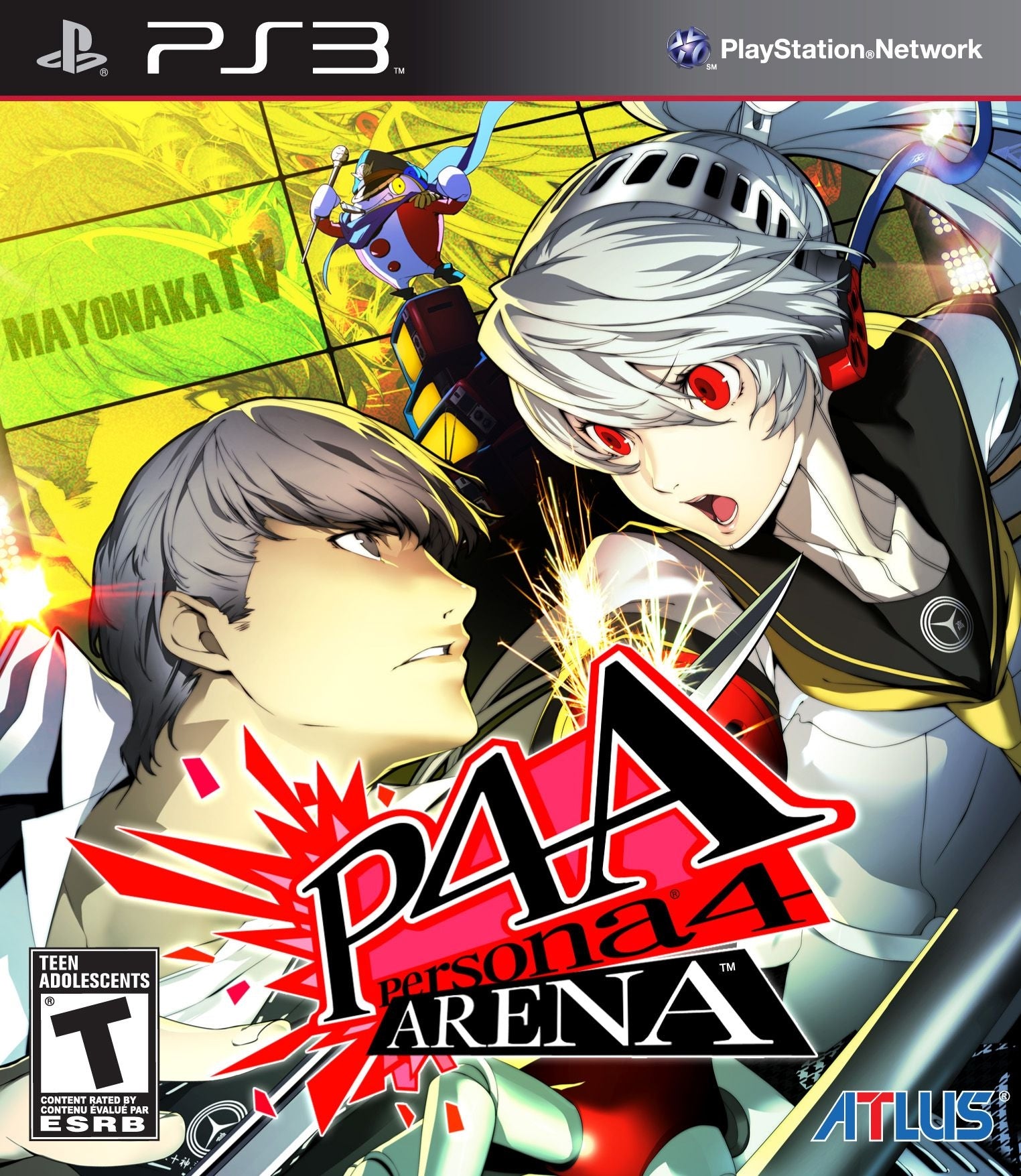 Persona 4 Arena PS3 - Video Game - Used - CaveGamers