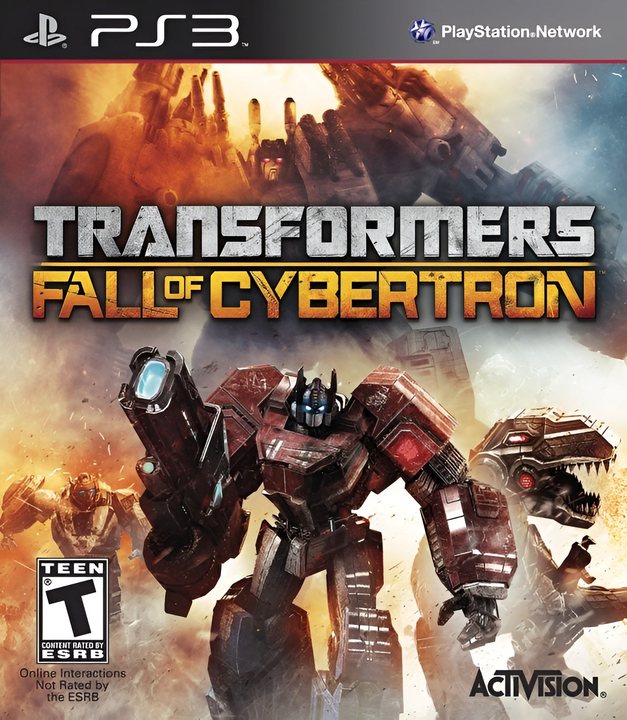 Transformers: Fall Of Cybertron PS3 - Video Game - Used - CaveGamers