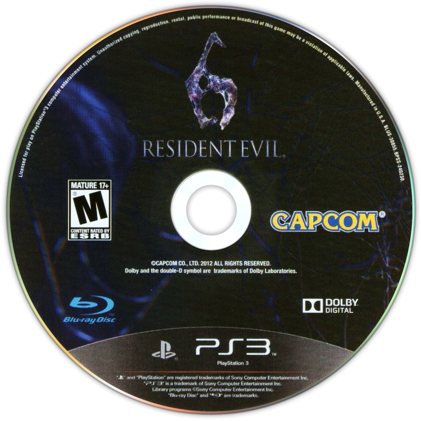 Resident Evil 6 PS3 - Video Game - Used - CaveGamers - Image 3