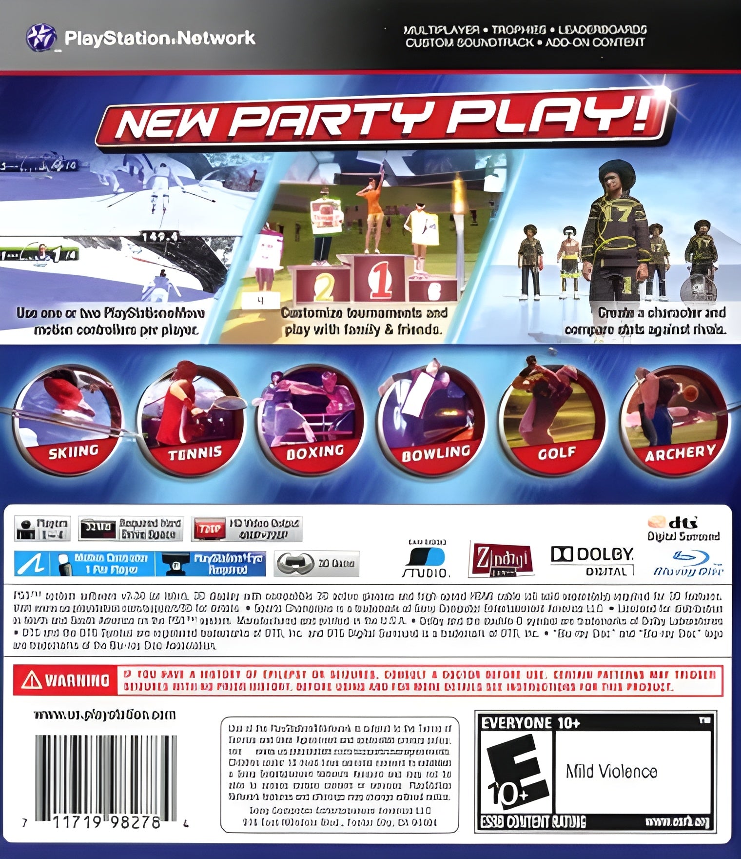Sports Champions 2 PS3 - Video Game - Used - CaveGamers - Image 2