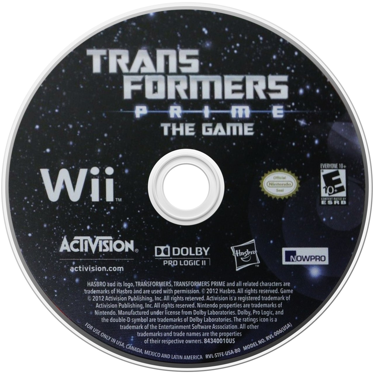 Transformers: Prime Wii - Video Game - Used - CaveGamers - Image 3
