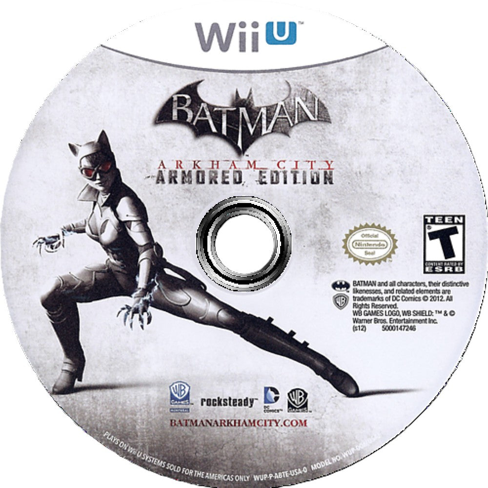Batman: Arkham City Armored Edition Wii U - Video Game - Used - CaveGamers - Image 3