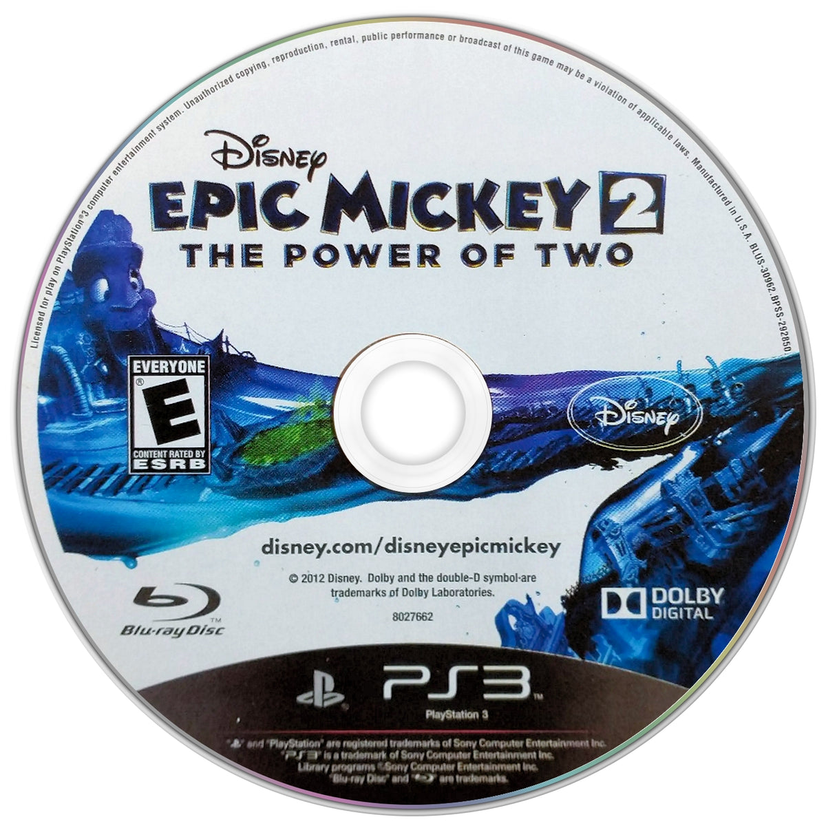 Epic Mickey 2: The Power of Two PS3 - Video Game - Used - CaveGamers - Image 3
